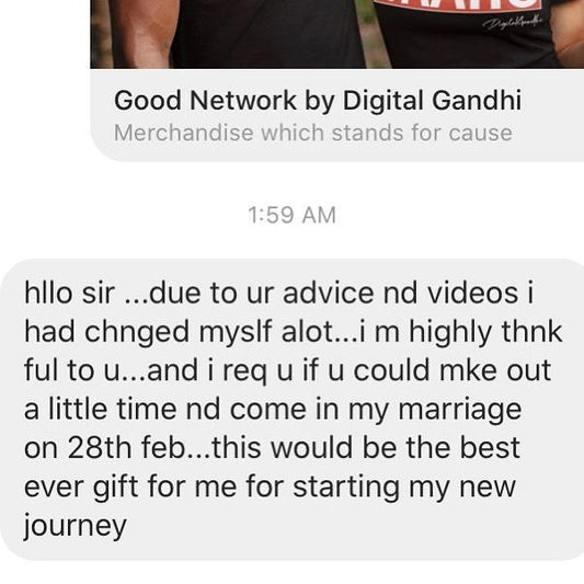 #reviews #digitalgandhi #sentimental #marriage... | Good Network by Digital Gandhi