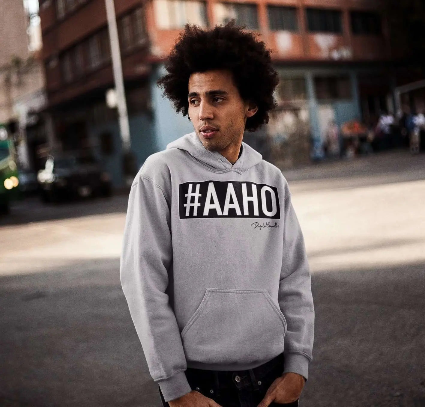 AAHO Hoodie by Digital Gandhi - goodnetwor - Hoodie - Printrove