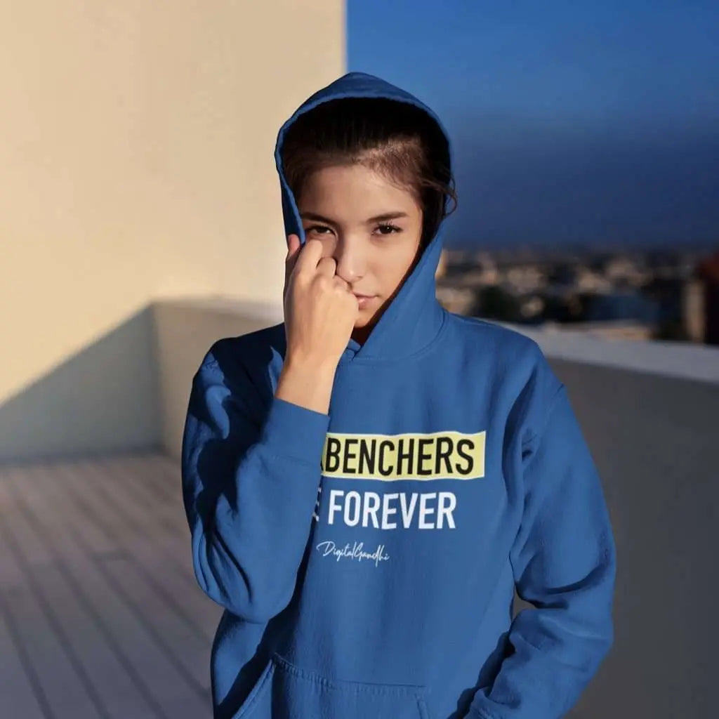 BACKBENCHERS Hoodie by Digital Gandhi - goodnetwor - Hoodie - Printrove