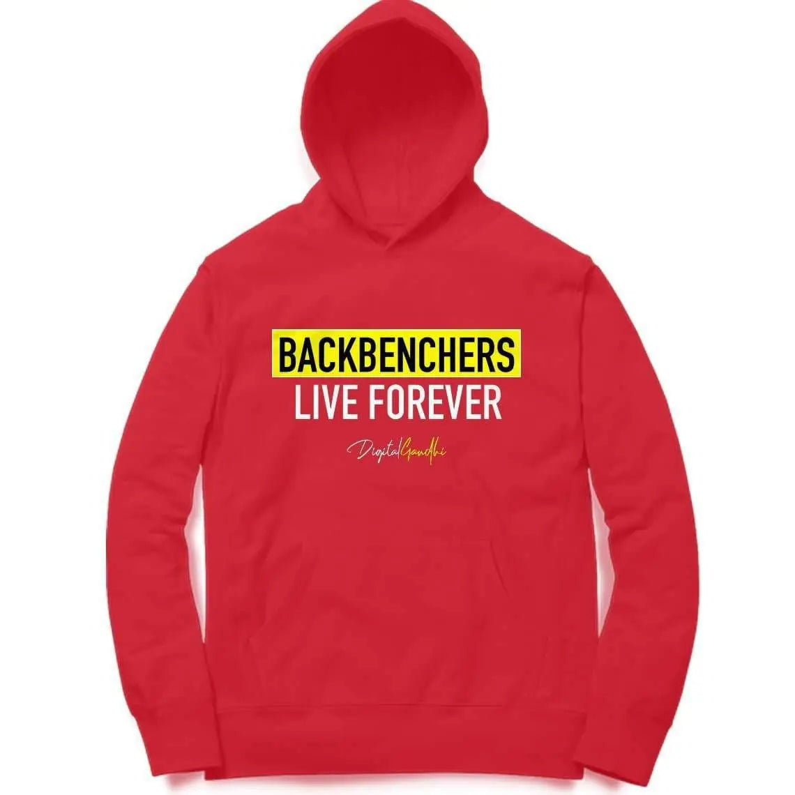 BACKBENCHERS Hoodie / Digital Gandhi - Good Network by Digital Gandhi Digital Gandhi ,