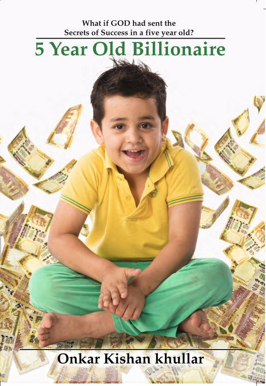 5 year Old Billionaire Book by Onkar Kishan Khullar Good Network by Digital Gandhi 