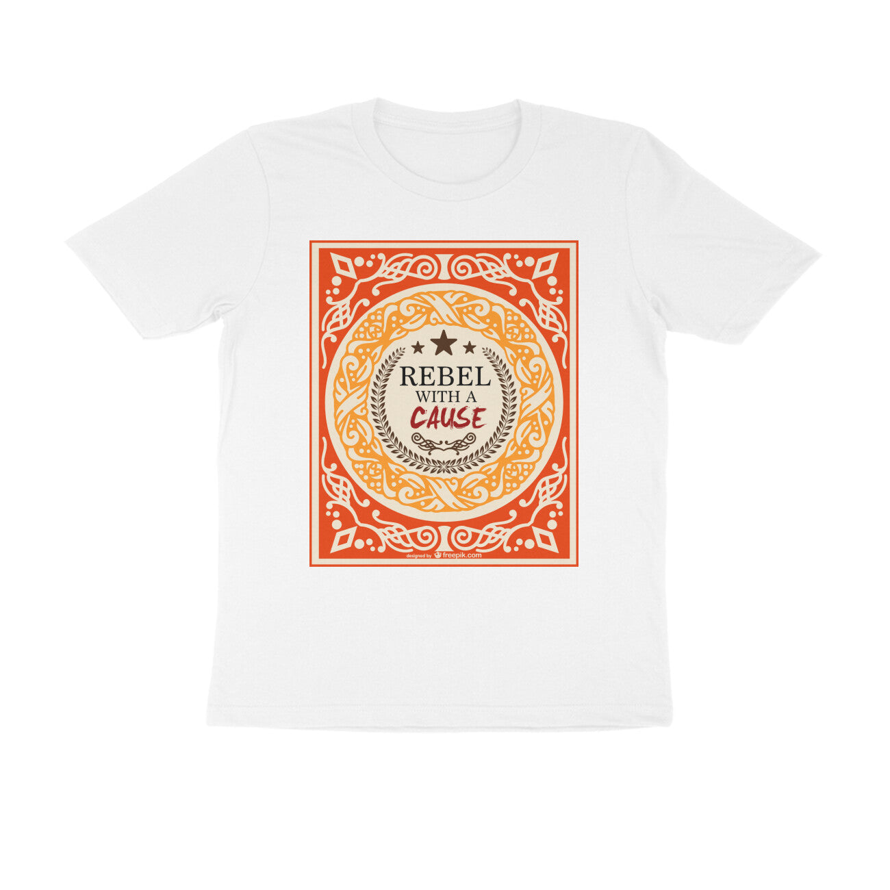 Rebel T Shirt for Men / Digital Gandhi Printrove