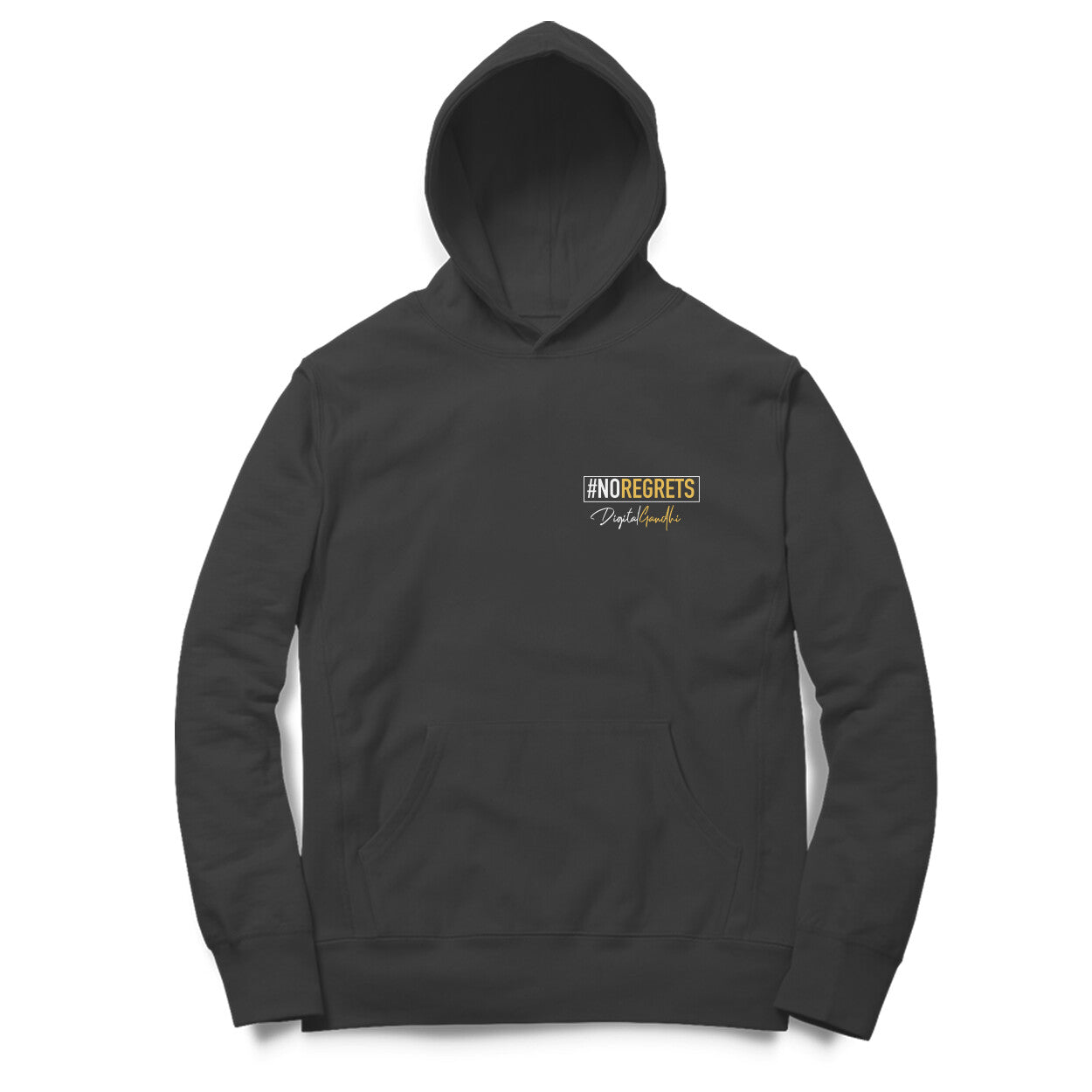 No Regrets Special Hoodie / Digital Gandhi Printrove