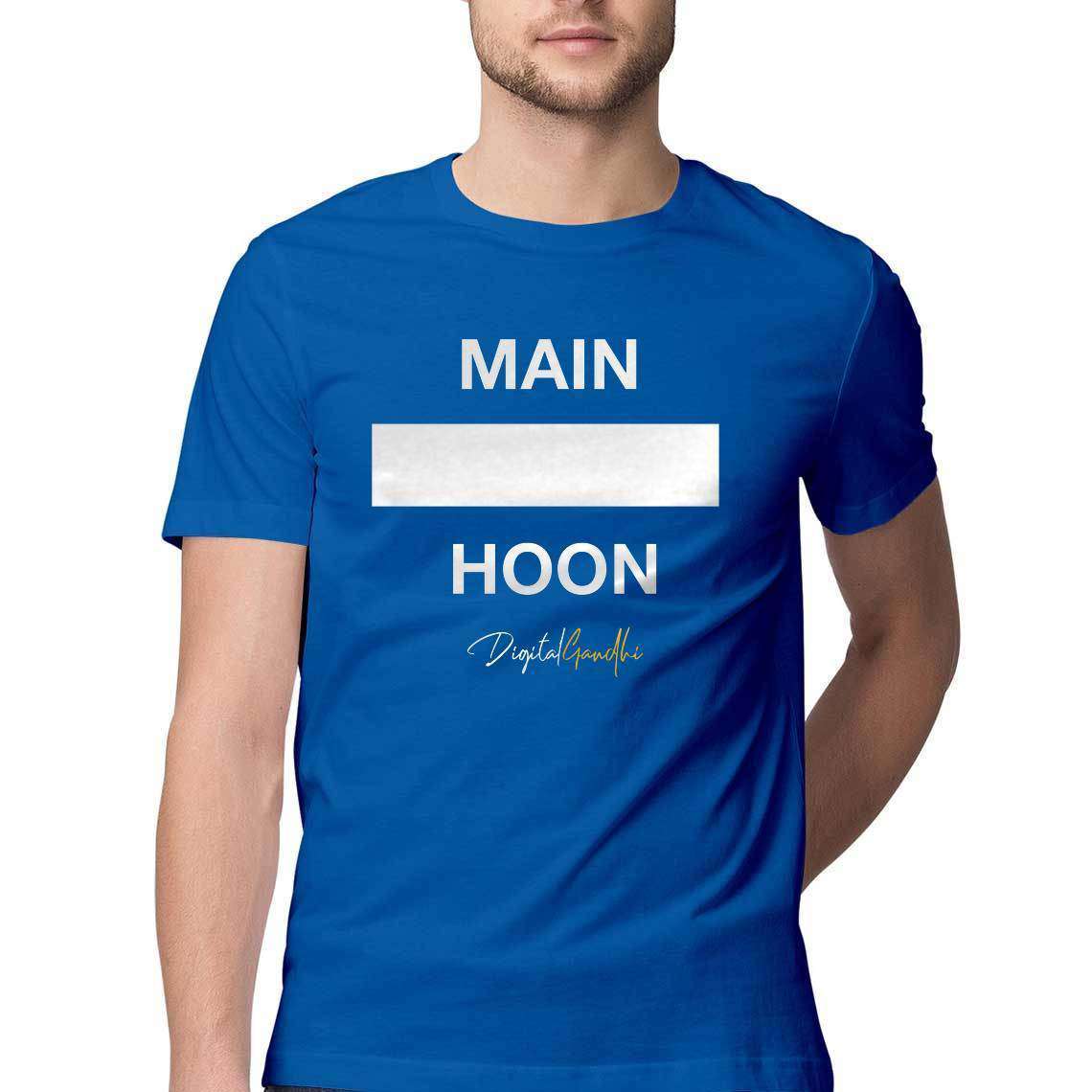 Main Hoon T Shirt by Digital Gandhi - Good Network by Digital Gandhi Digital Gandhi ,