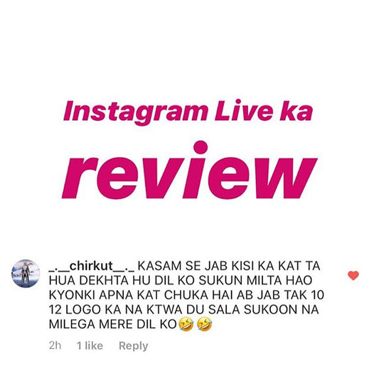 Digital Gandhi Instagram live review...
