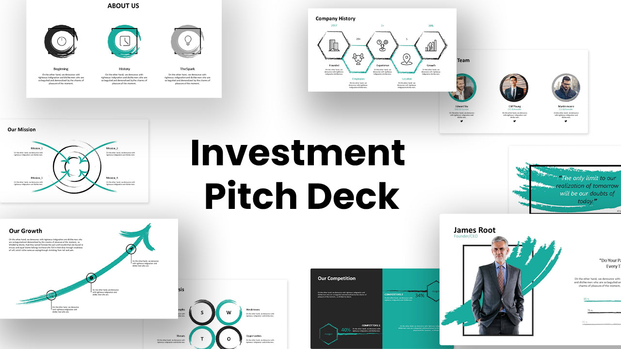Business Presentation / Investor deck or Sales Pitch Good Network by Digital Gandhi