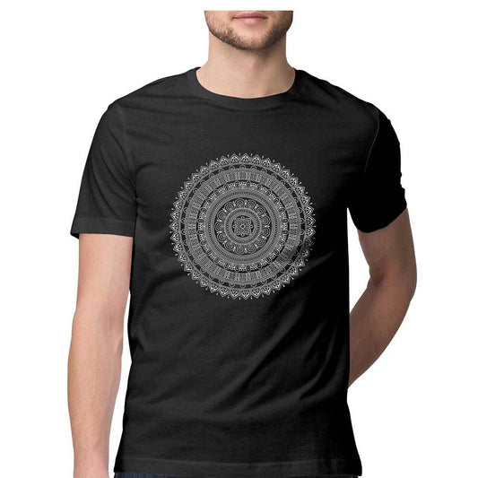 Mandala T shirt for Men by Digital Gandhi Printrove