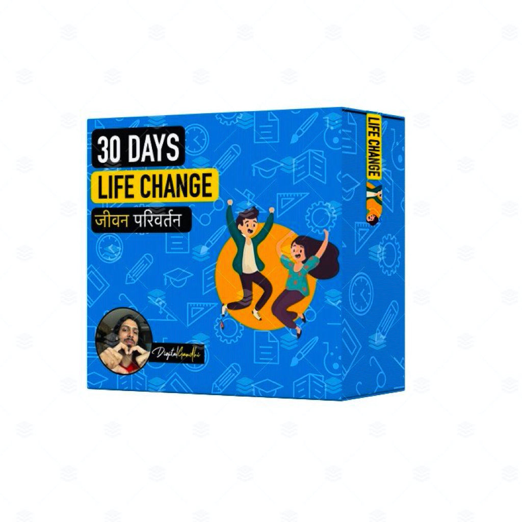30 Days FOCUS : Life Change Plan / जीवन परिवर्तन योजना Printrove